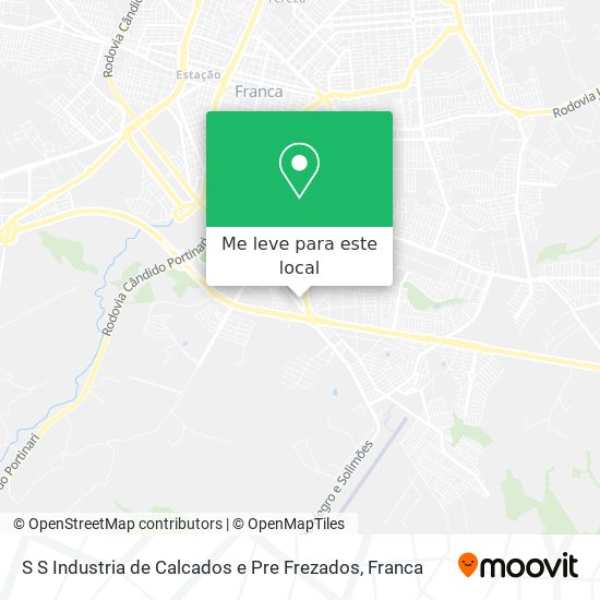 S S Industria de Calcados e Pre Frezados mapa