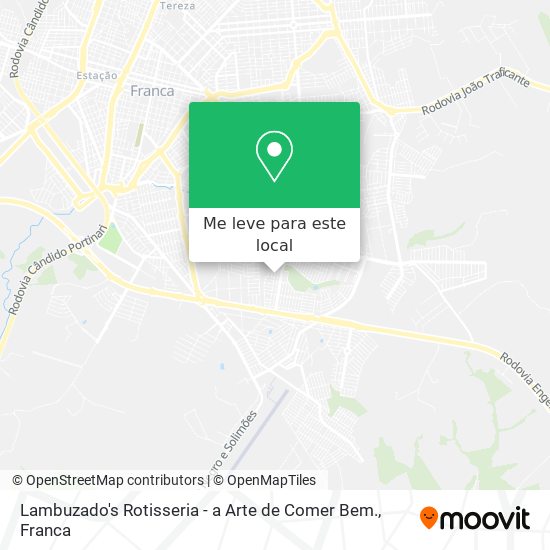 Lambuzado's Rotisseria - a Arte de Comer Bem. mapa