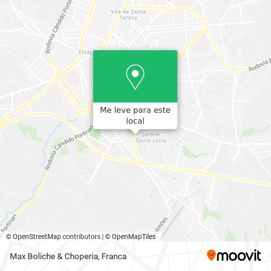 Max Boliche & Choperia mapa