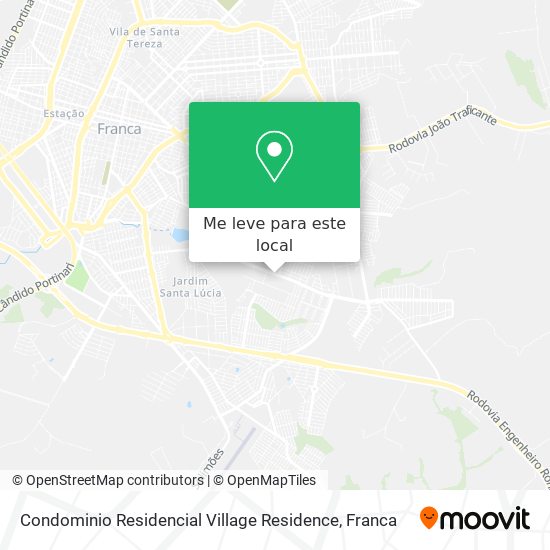 Condominio Residencial Village Residence mapa