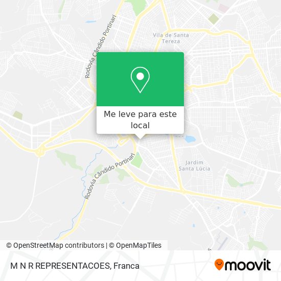 M N R REPRESENTACOES mapa