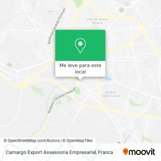 Camargo Export Assessoria Empresarial mapa