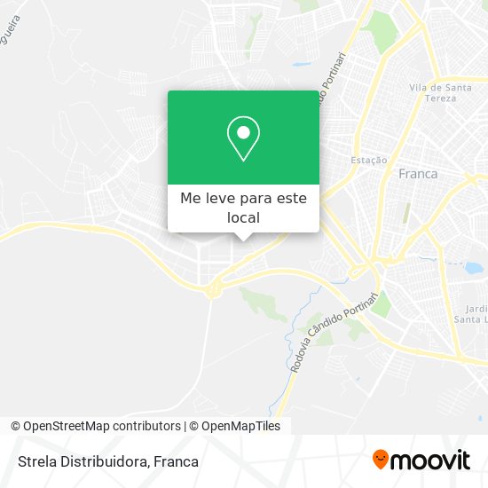 Strela Distribuidora mapa