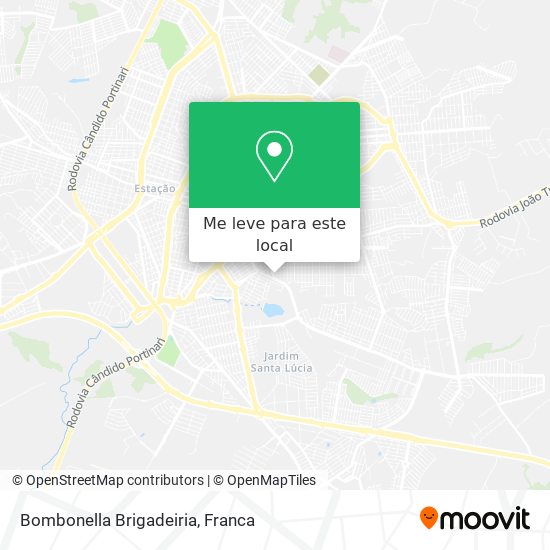 Bombonella Brigadeiria mapa