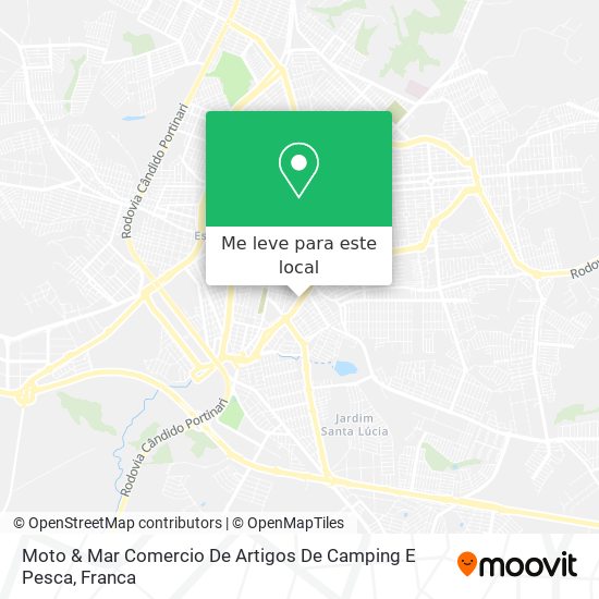Moto & Mar Comercio De Artigos De Camping E Pesca mapa