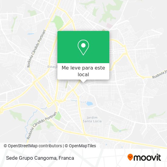 Sede Grupo Cangoma mapa