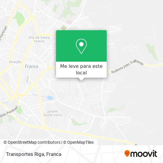 Transportes Riga mapa