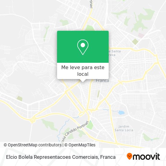 Elcio Bolela Representacoes Comerciais mapa