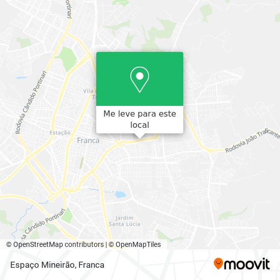 Espaço Mineirão mapa