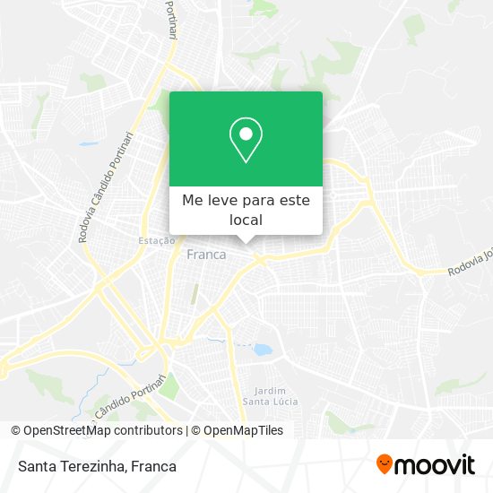 Santa Terezinha mapa
