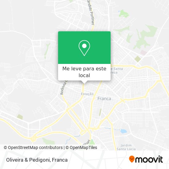 Oliveira & Pedigoni mapa