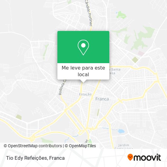 Tio Edy Refeições mapa