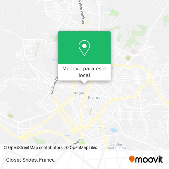 Closet Shoes mapa