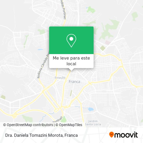 Dra. Daniela Tomazini Morota mapa