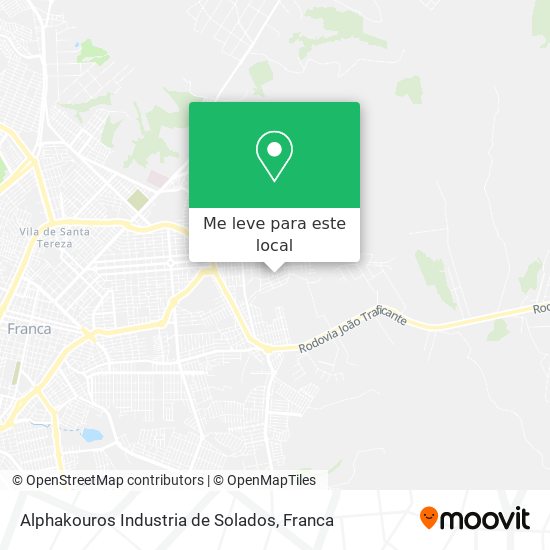 Alphakouros Industria de Solados mapa