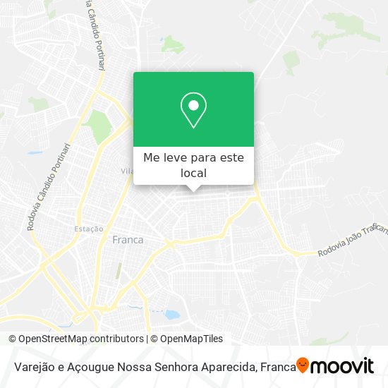 Varejão e Açougue Nossa Senhora Aparecida mapa