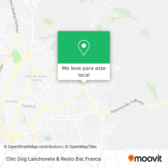 Chic Dog Lanchonete & Resto Bar mapa