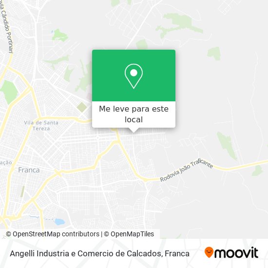 Angelli Industria e Comercio de Calcados mapa