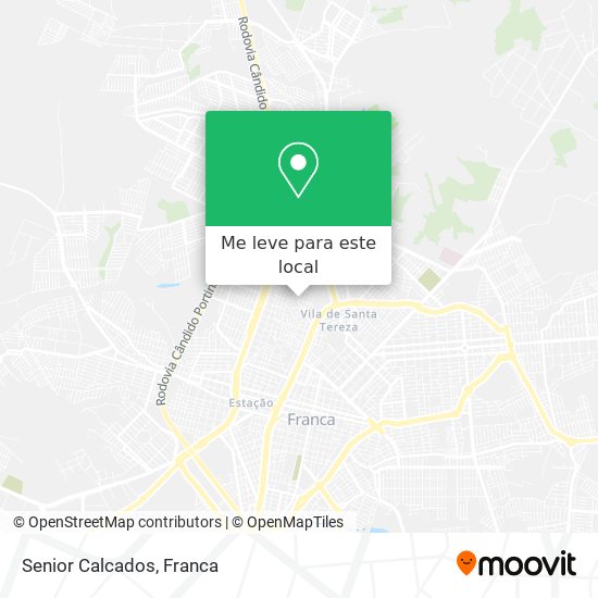Senior Calcados mapa
