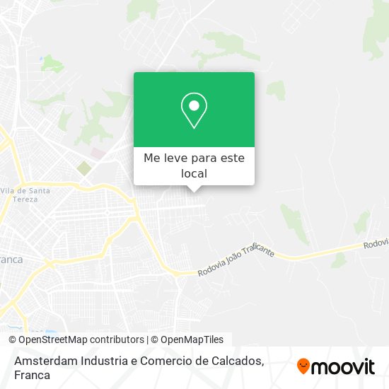 Amsterdam Industria e Comercio de Calcados mapa