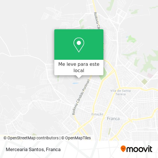 Mercearia Santos mapa