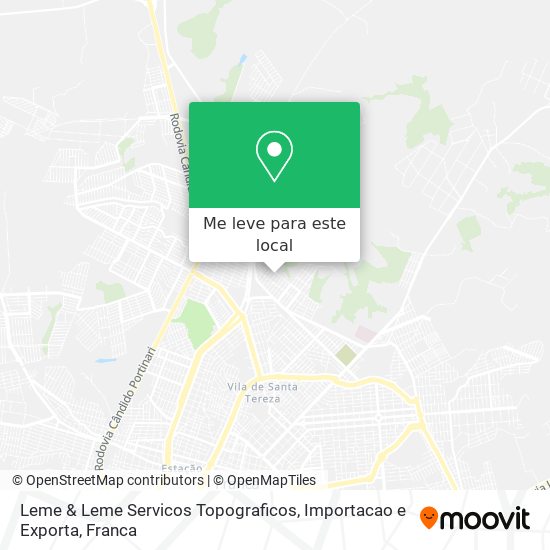 Leme & Leme Servicos Topograficos, Importacao e Exporta mapa