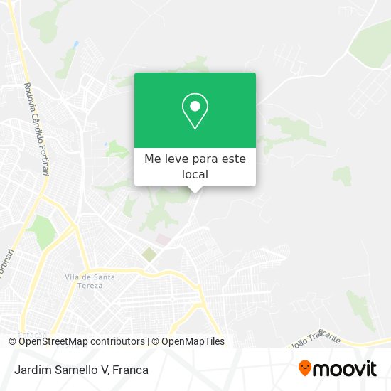 Jardim Samello V mapa