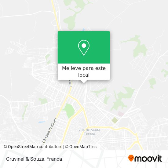 Cruvinel & Souza mapa