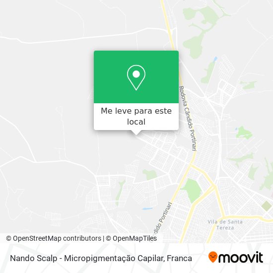 Nando Scalp - Micropigmentação Capilar mapa