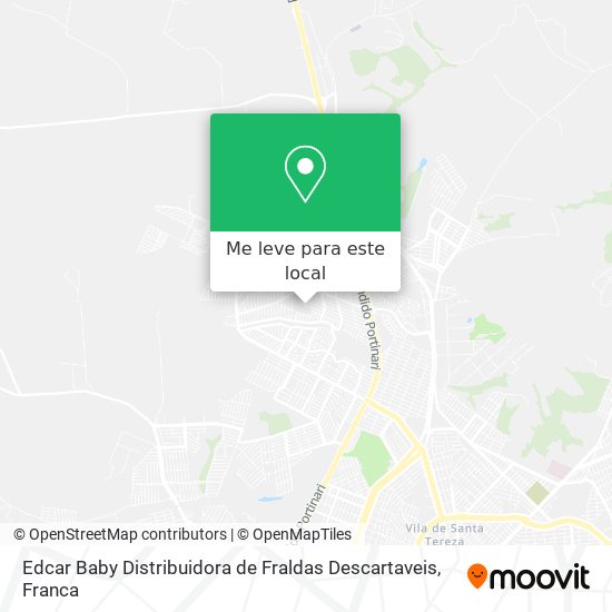 Edcar Baby Distribuidora de Fraldas Descartaveis mapa