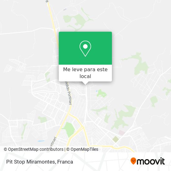 Pit Stop Miramontes mapa