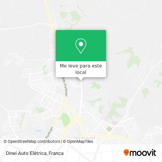 Dinei Auto Elétrica mapa