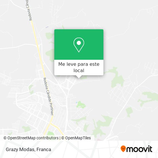 Grazy Modas mapa