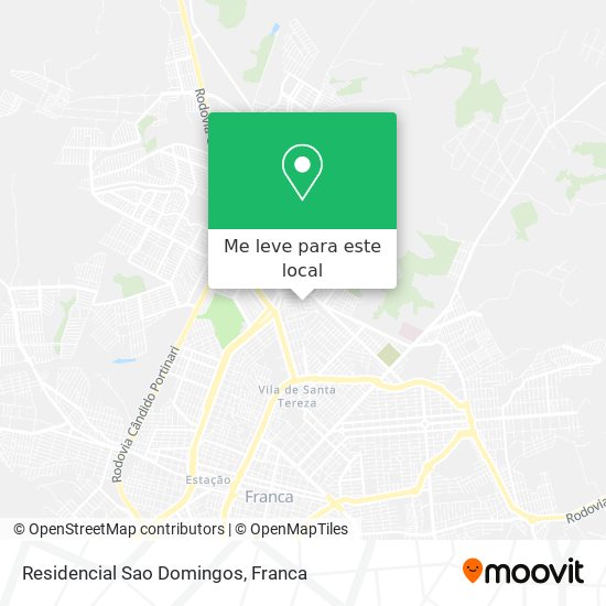 Residencial Sao Domingos mapa