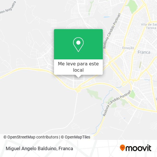 Miguel Angelo Balduino mapa