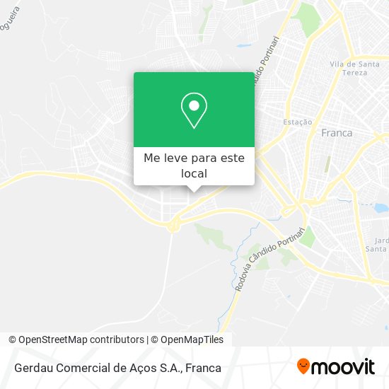 Gerdau Comercial de Aços S.A. mapa