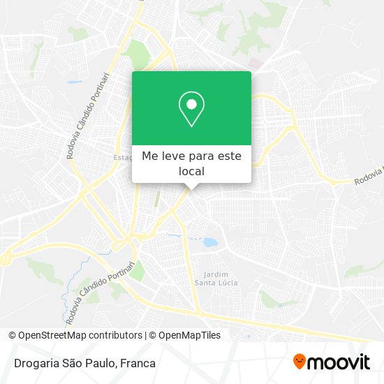 Drogaria São Paulo mapa