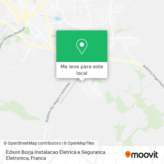 Edson Borja Instalacao Eletrica e Seguranca Eletronica mapa