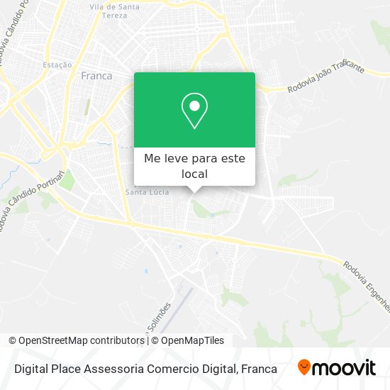 Digital Place Assessoria Comercio Digital mapa