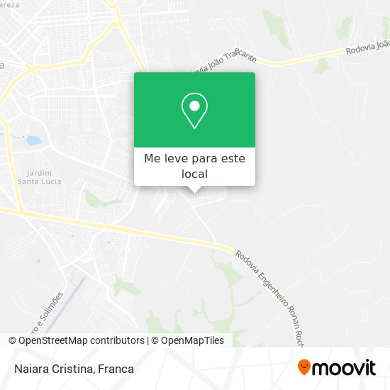 Naiara Cristina mapa