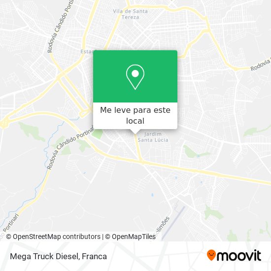 Mega Truck Diesel mapa