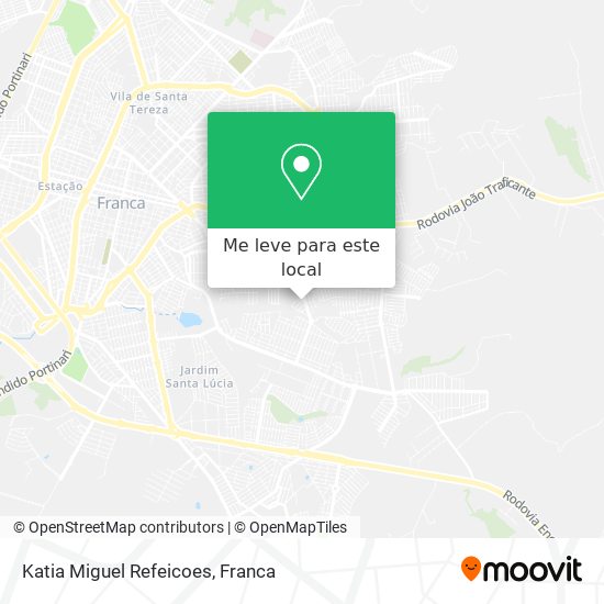 Katia Miguel Refeicoes mapa