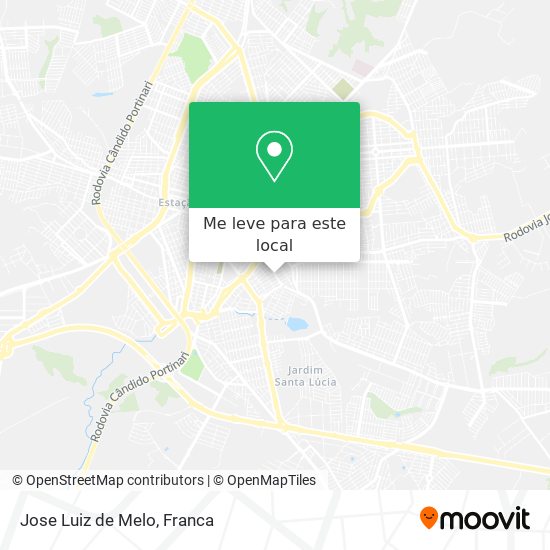 Jose Luiz de Melo mapa
