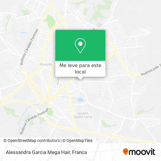 Alessandra Garcia Mega Hair mapa