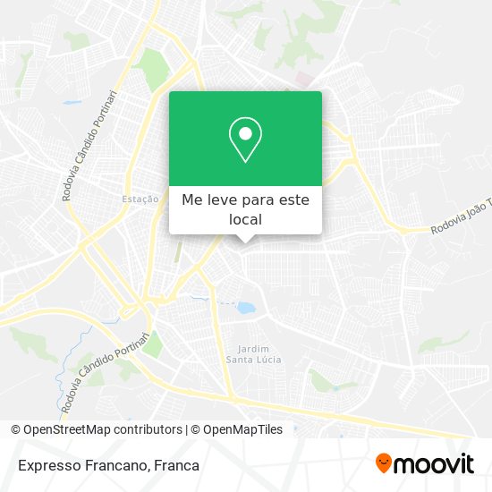 Expresso Francano mapa