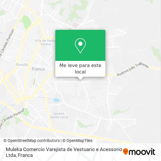 Muleka Comercio Varejista de Vestuario e Acessorio Ltda mapa