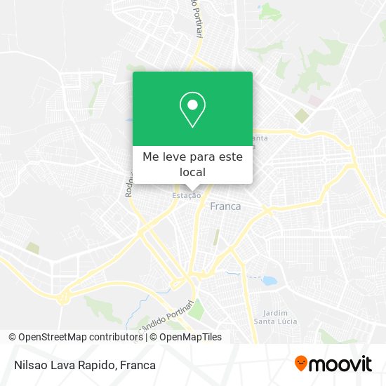 Nilsao Lava Rapido mapa
