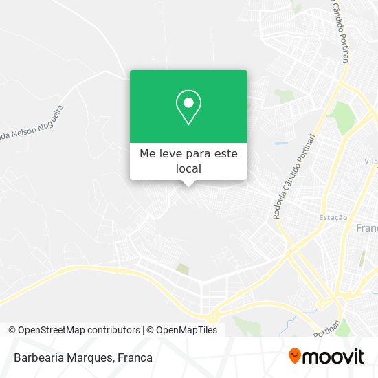 Barbearia Marques mapa