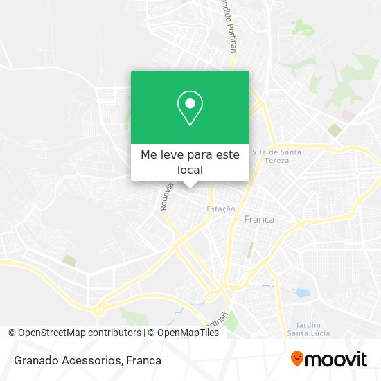 Granado Acessorios mapa