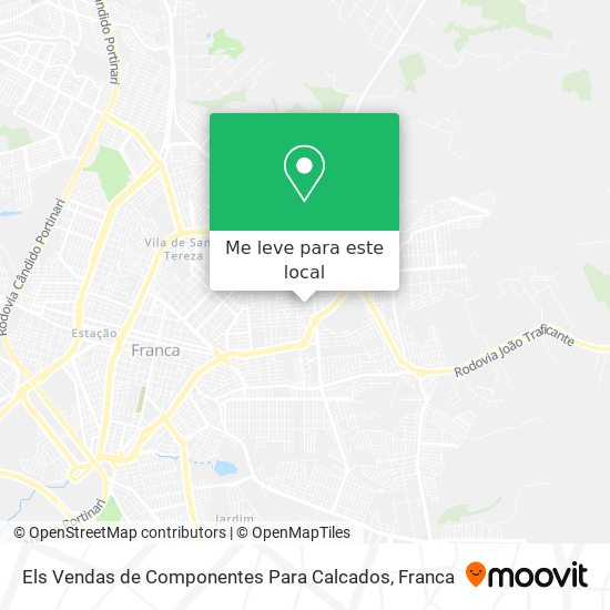 Els Vendas de Componentes Para Calcados mapa